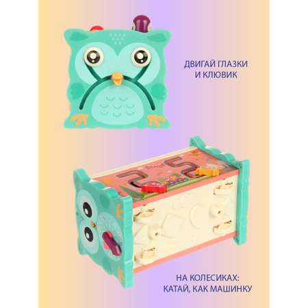 Игрушка Veld Co сортер Сова Стучалка