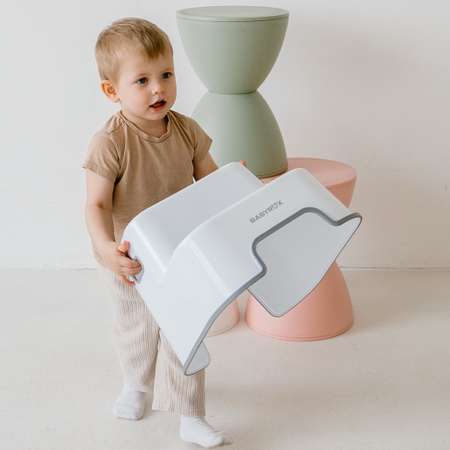 Стульчик-подставка BabyRox белый