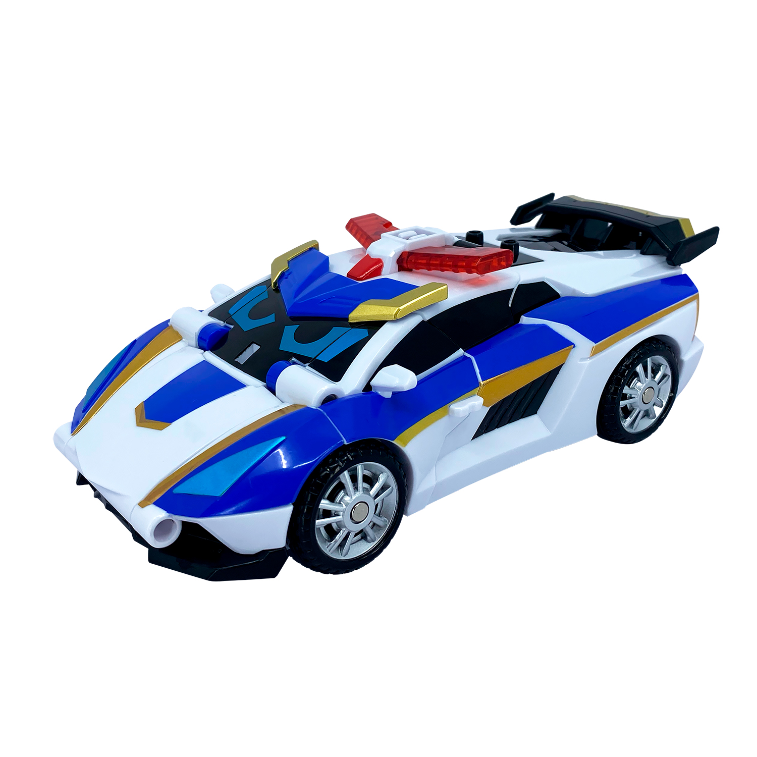 Игровой набор METAL-CARDBOT Блю Коп Тринити - фото 4