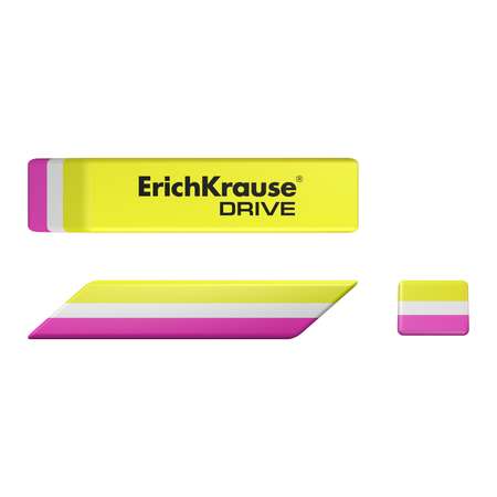 Ластик ErichKrause Drive 3 шт.