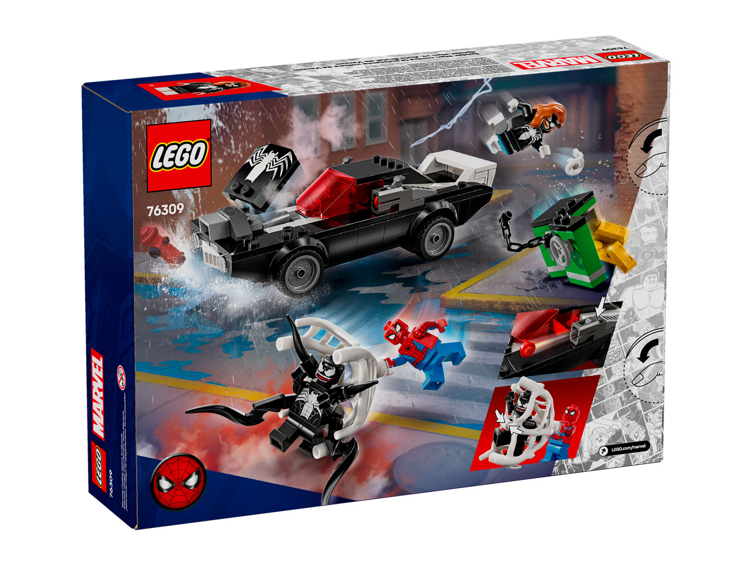 Конструктор LEGO Marvel Super Heroes Человек-паук 254 дет. - фото 7