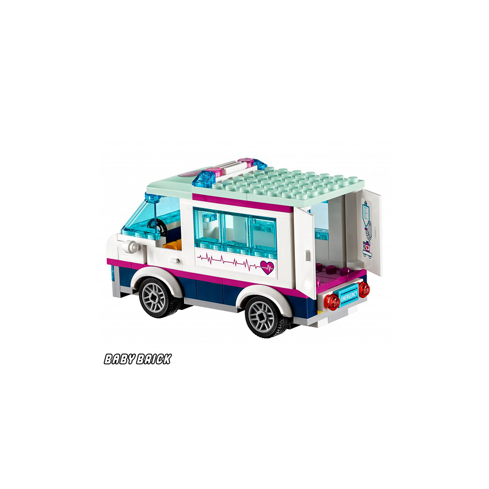 Конструктор LEGO Friends Клиника Хартлейк-Сити 41318 871 дет. - фото 6