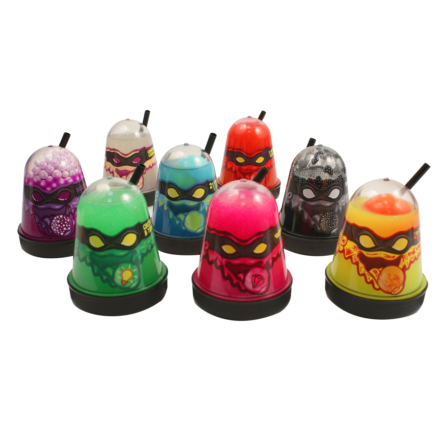 Лизун Slime Ninja в ассортименте - фото 1