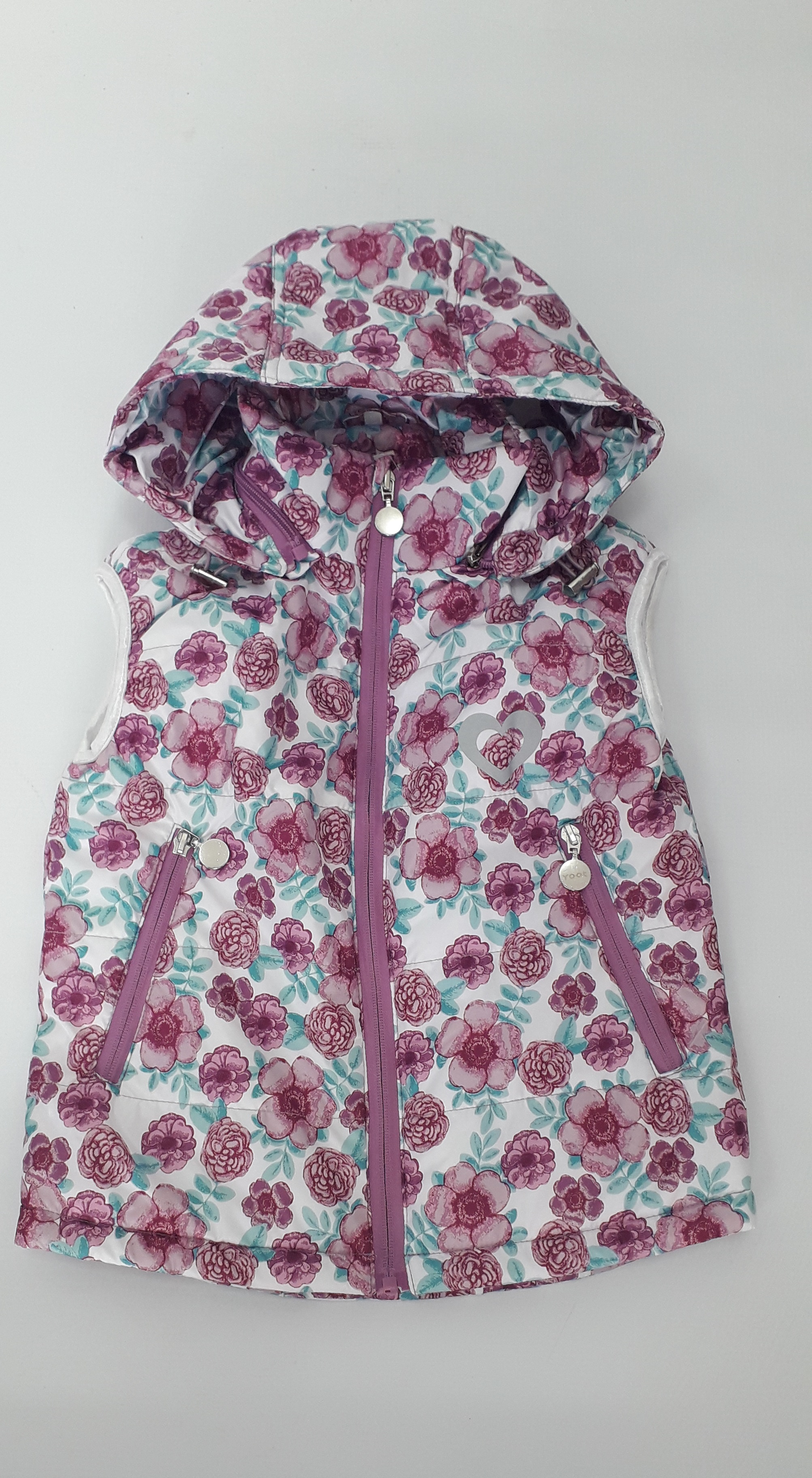 Жилет ILVES ILV-A-193/4_розовый (цветы) - фото 4