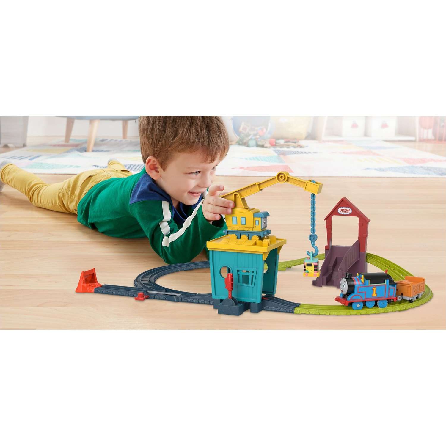 Развивающая железная дорога Thomas and Friends HDY58 - фото 16