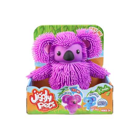 Игрушка Jiggly Pets Коала интерактивная Фиолетовая 40394