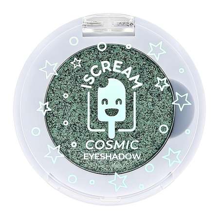 Тени для век ISCREAM Cosmic planet тон 04 green planet