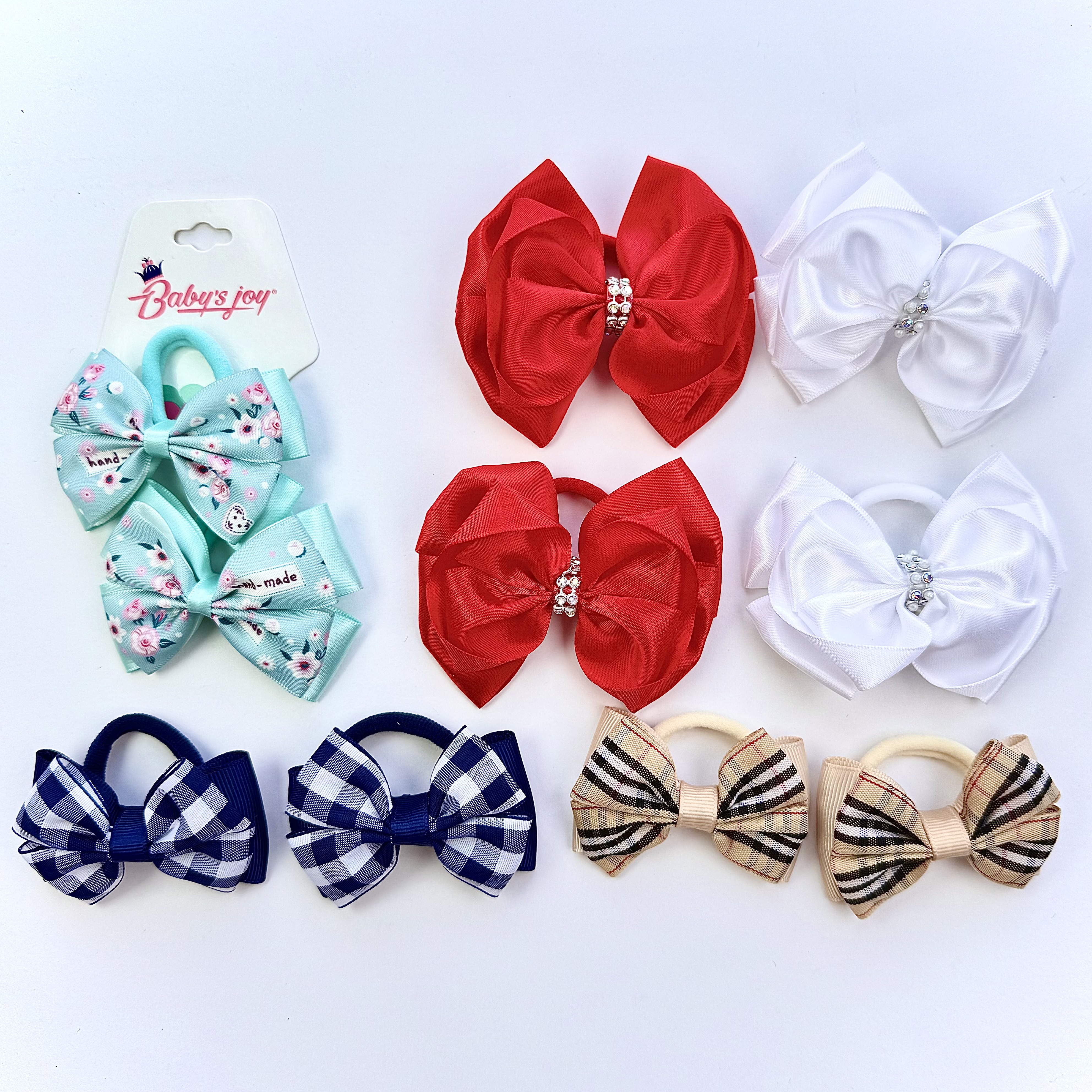 Банты Babys JOY 2шт в ассортименте BN87-2 BN87-2 - фото 1