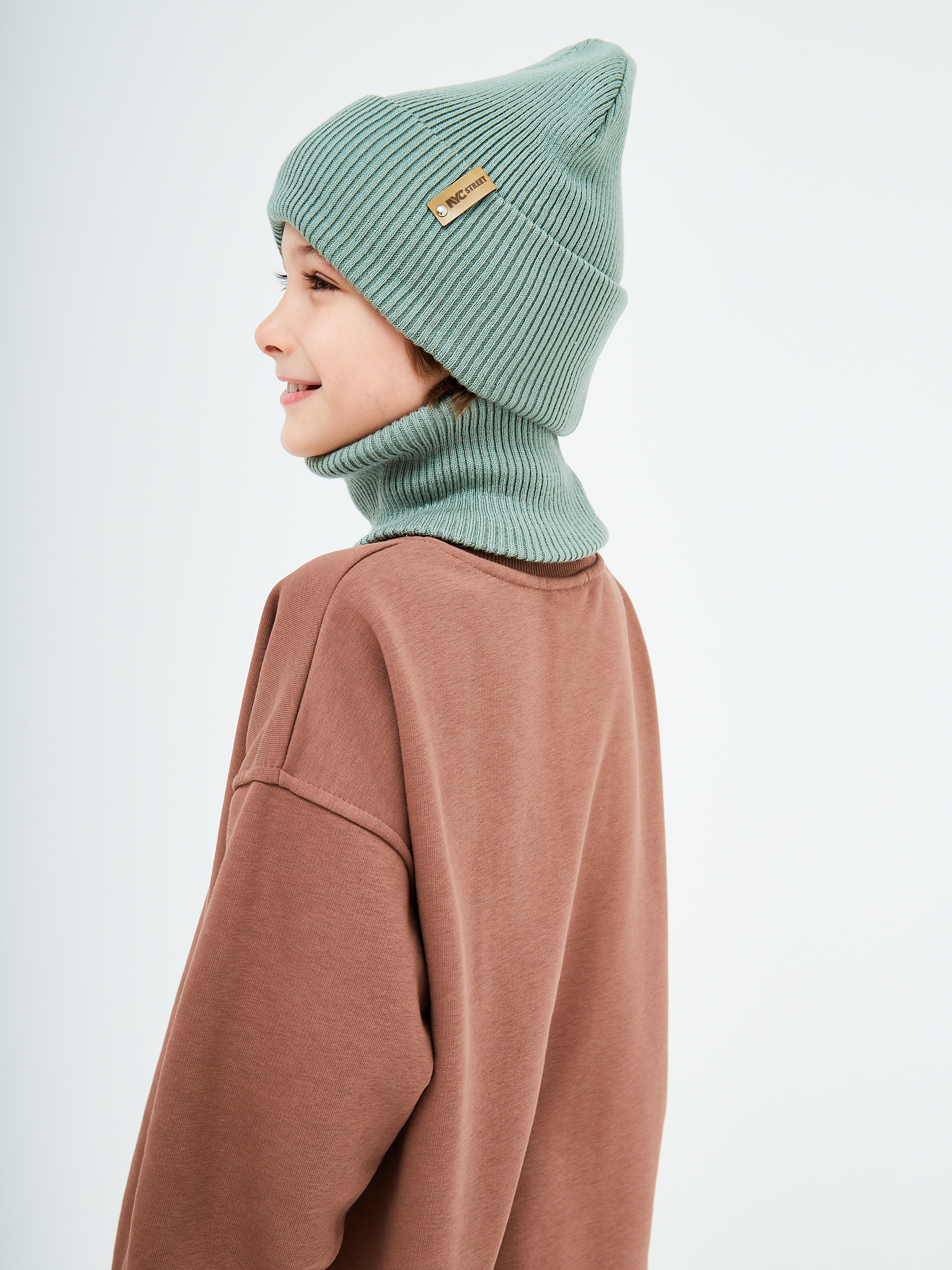 Шапка и снуд KUBRIO KU-H-52-lopata-oliveB - фото 8