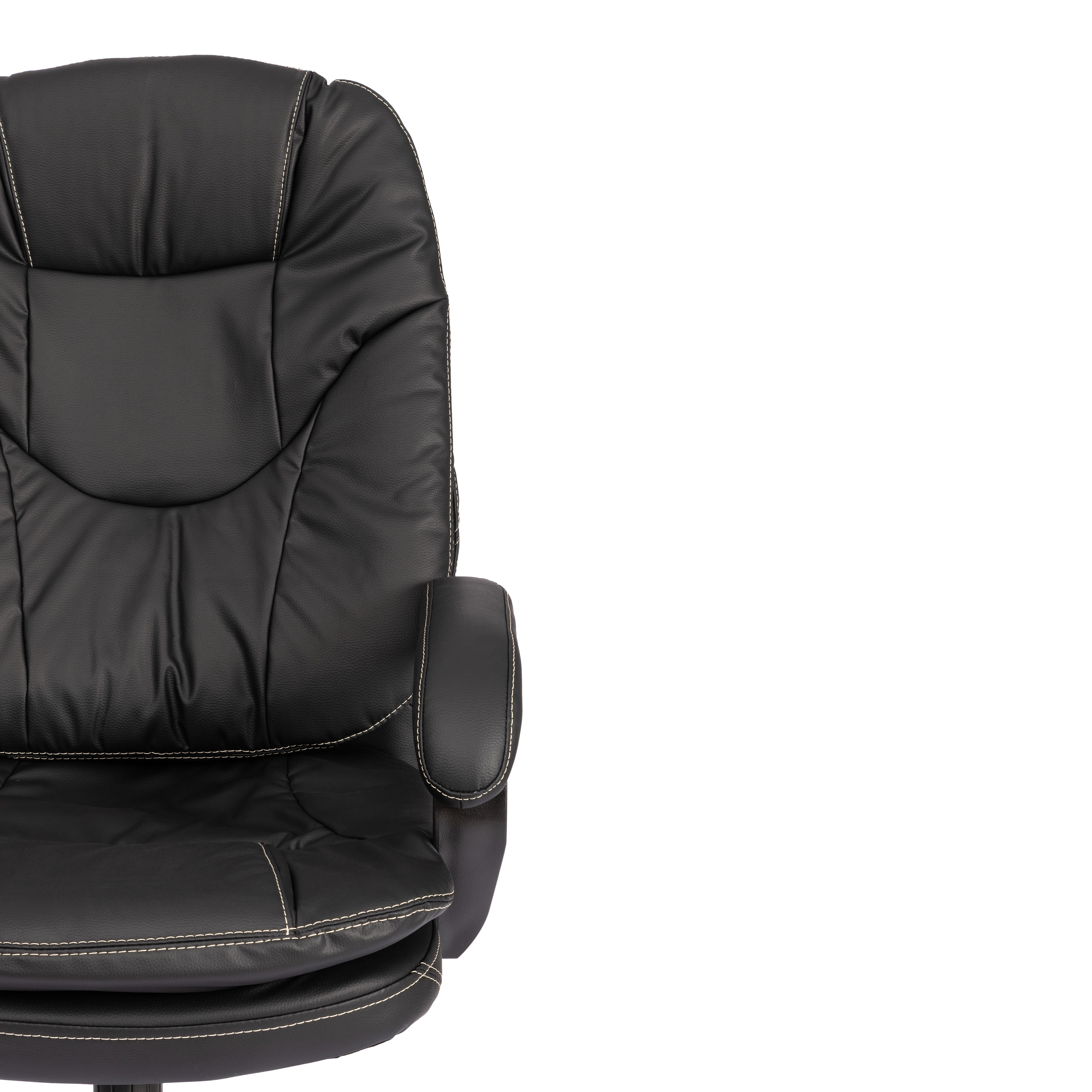 Компьютерное кресло TETCHAIR Комфорт Люкс кож/зам черный - фото 11