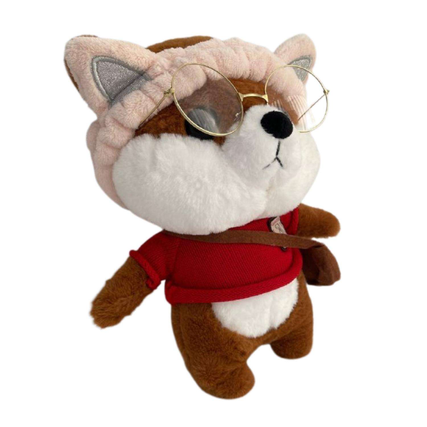 Игрушка мягкая Ball Masquerade собачка Lalafanfan - фото 3