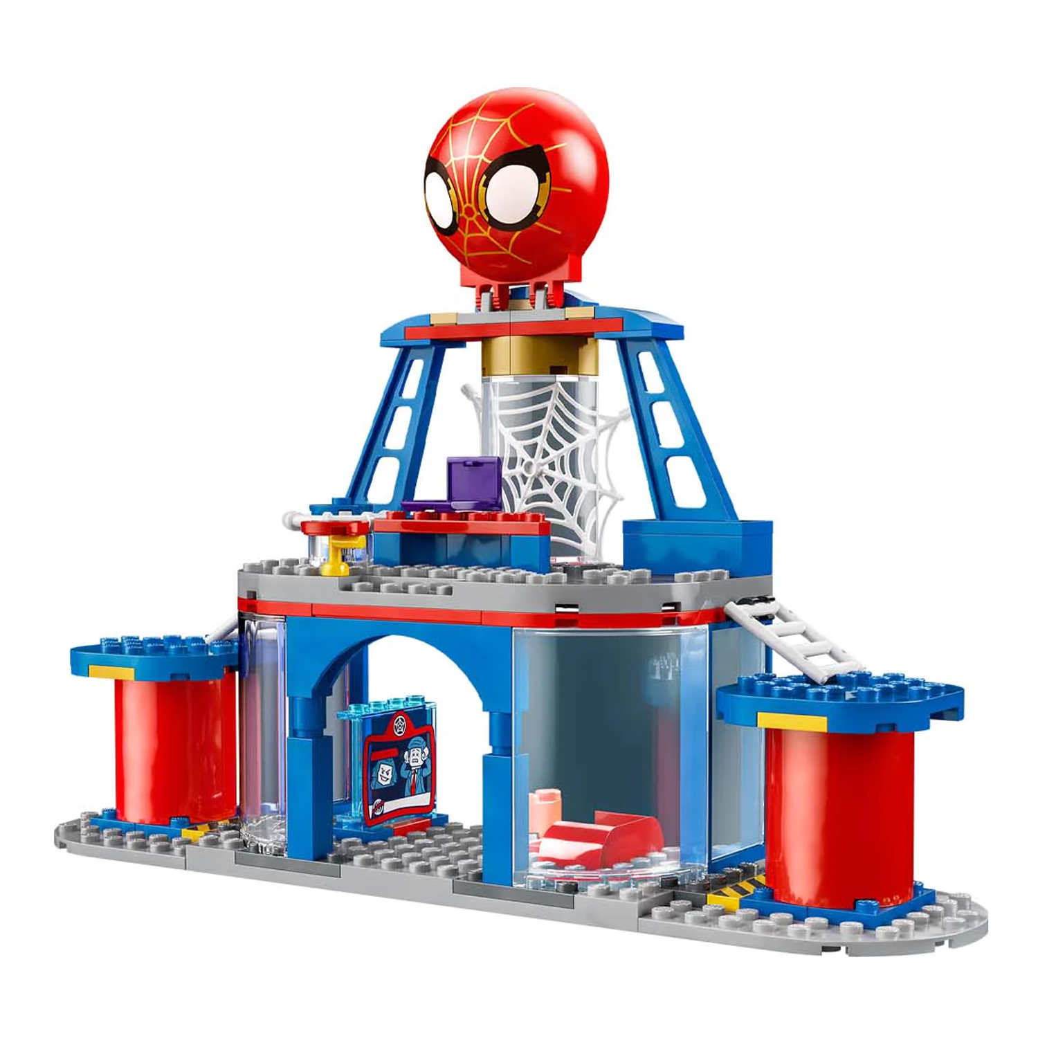 Конструктор LEGO Marvel Super Heroes Штаб Человека-Паука блочный - фото 5