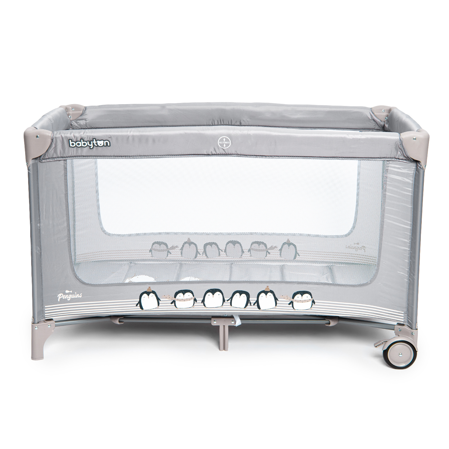 Манеж Babyton Play Box Grey P612 P612 - фото 6