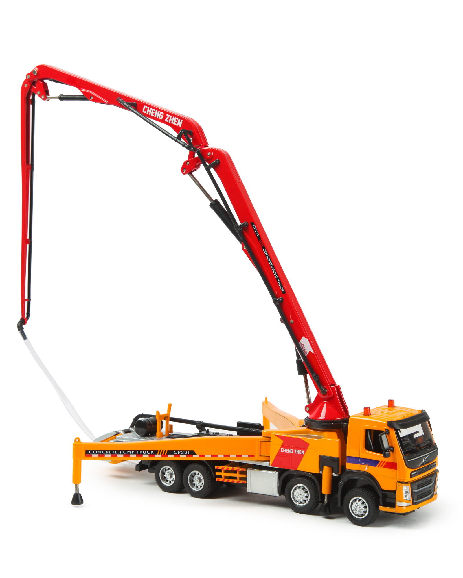 Грузовик Mobicaro Volvo Concrete Pump 1:50 68385 - фото 4
