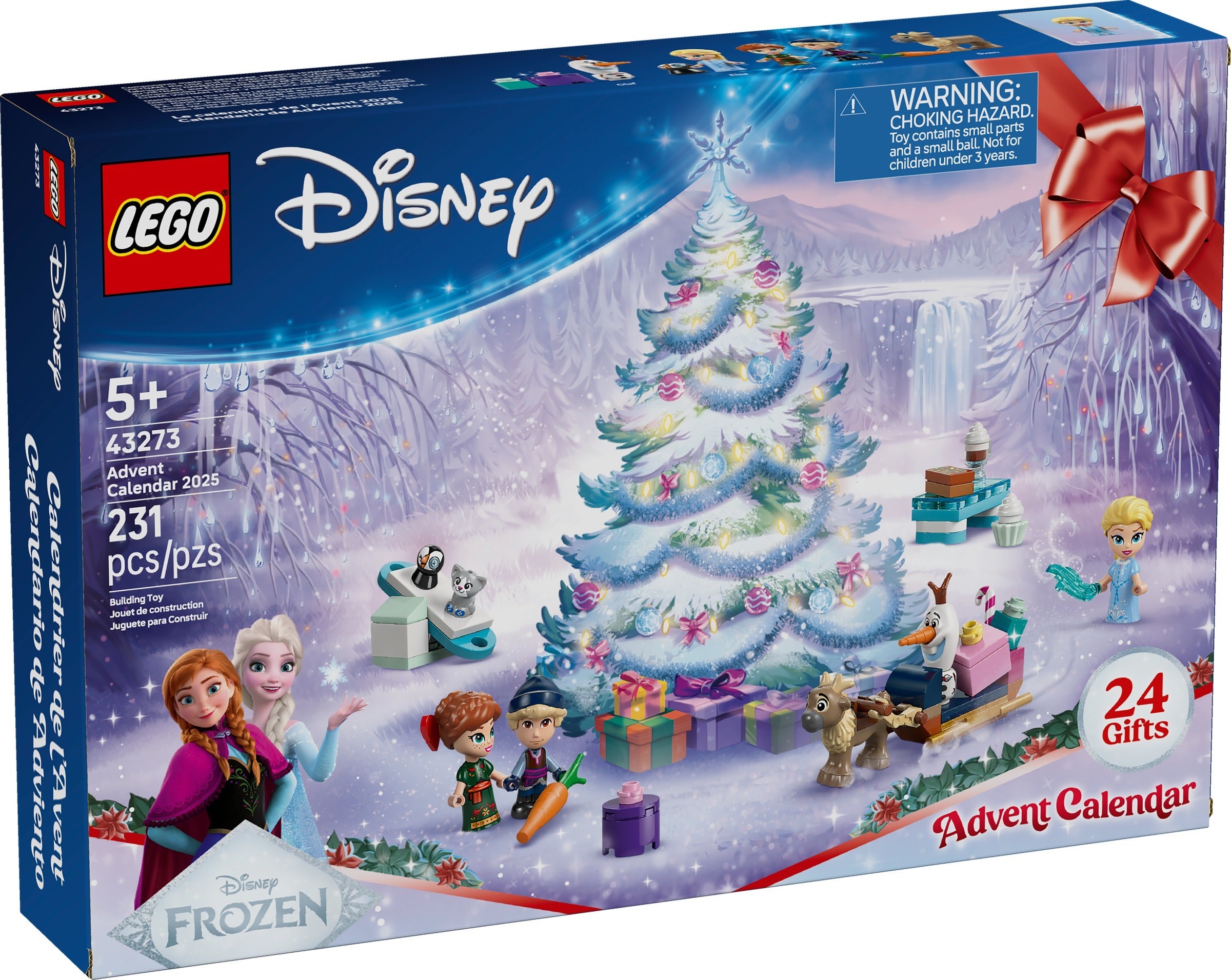 Изображение товара Детский конструктор LEGO Disney 43273 Адвент календарь 2025 Изображение товара Детский конструктор LEGO Disney 43273 Адвент календарь 2025