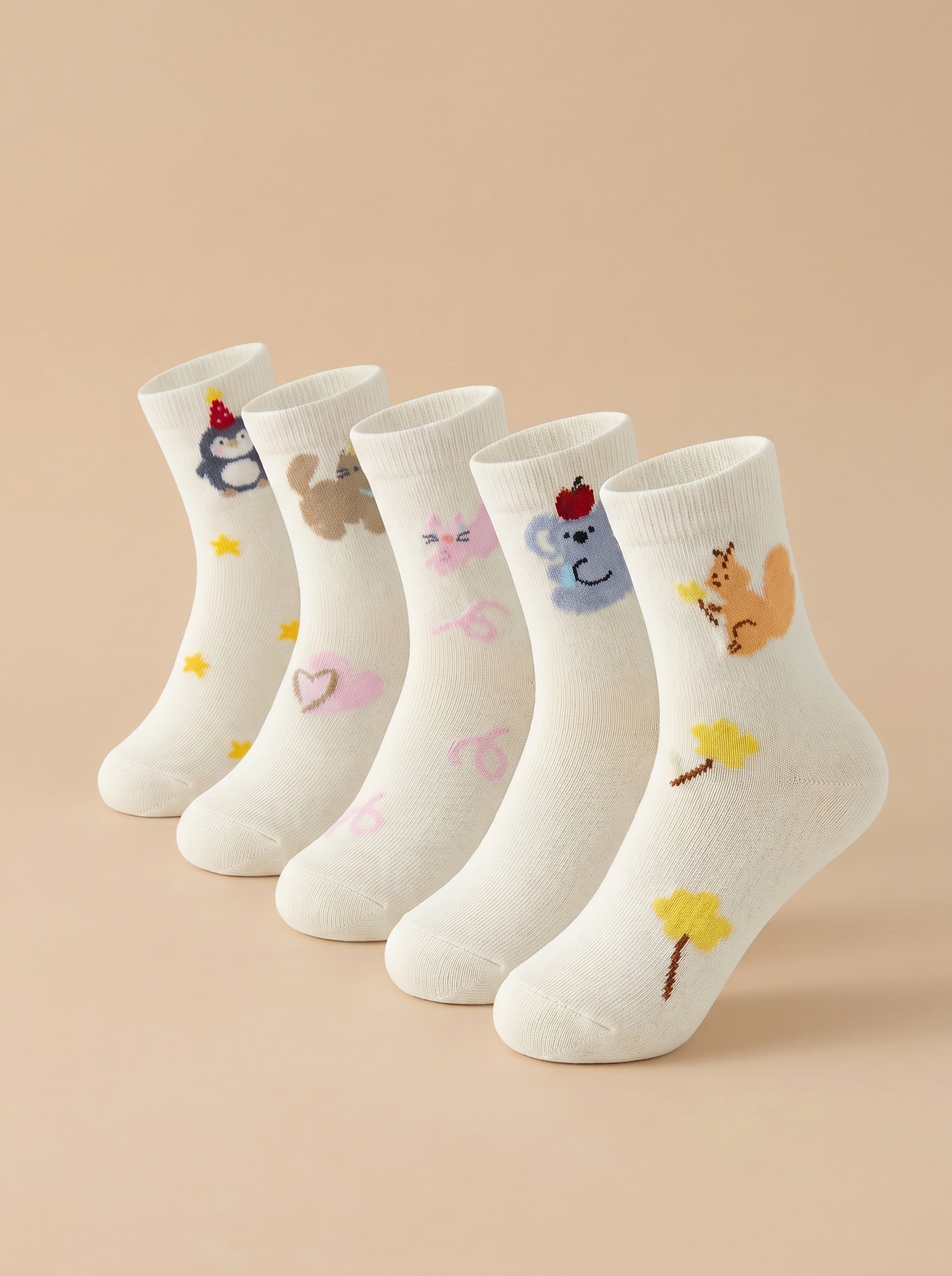 Носки 5 пар Bambooland Socks_girlsanimal - фото 1