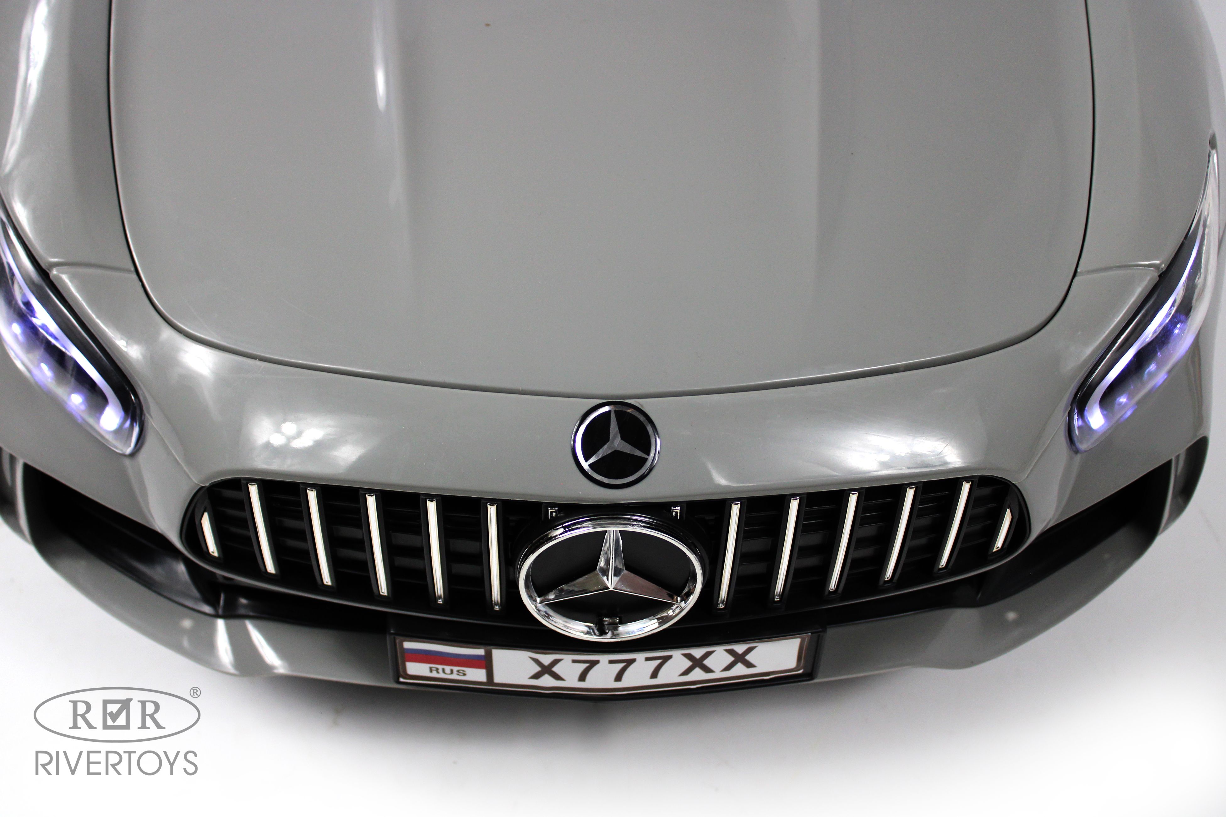 Электромобиль RIVERTOYS Mercedes X777XX-AMG-GREY С пультом ДУ - фото 8