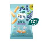 Кукурузные палочки ФрутоНяня яблоко-черника с 12 мес 20 г