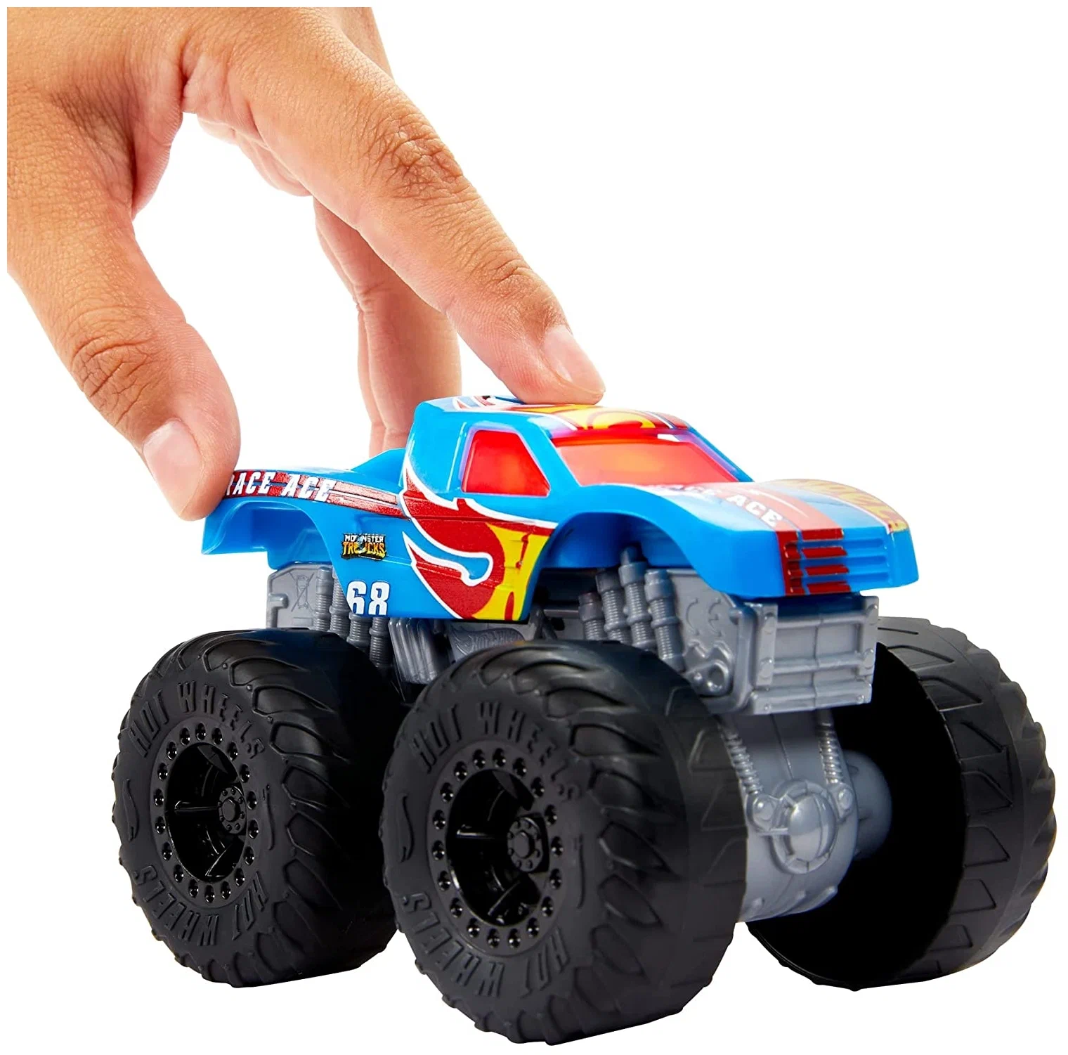 Внедорожник Hot Wheels Monster Trucks 1:43 HDX63 - фото 3