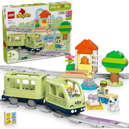 Конструктор LEGO DUPLO Поезд приключений блочный
