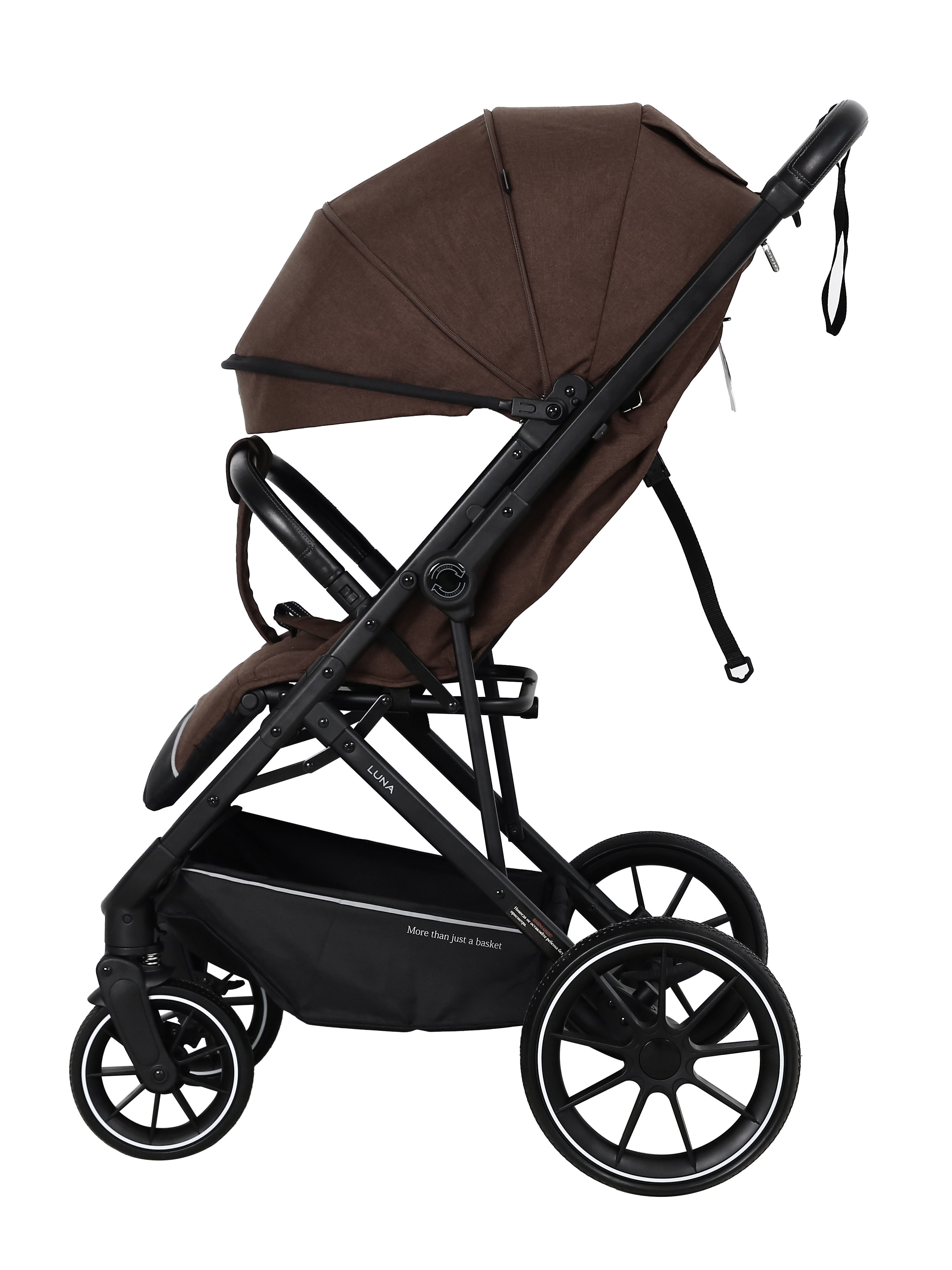 Коляска прогулочная JOVOLA Luna коричневый - фото 5