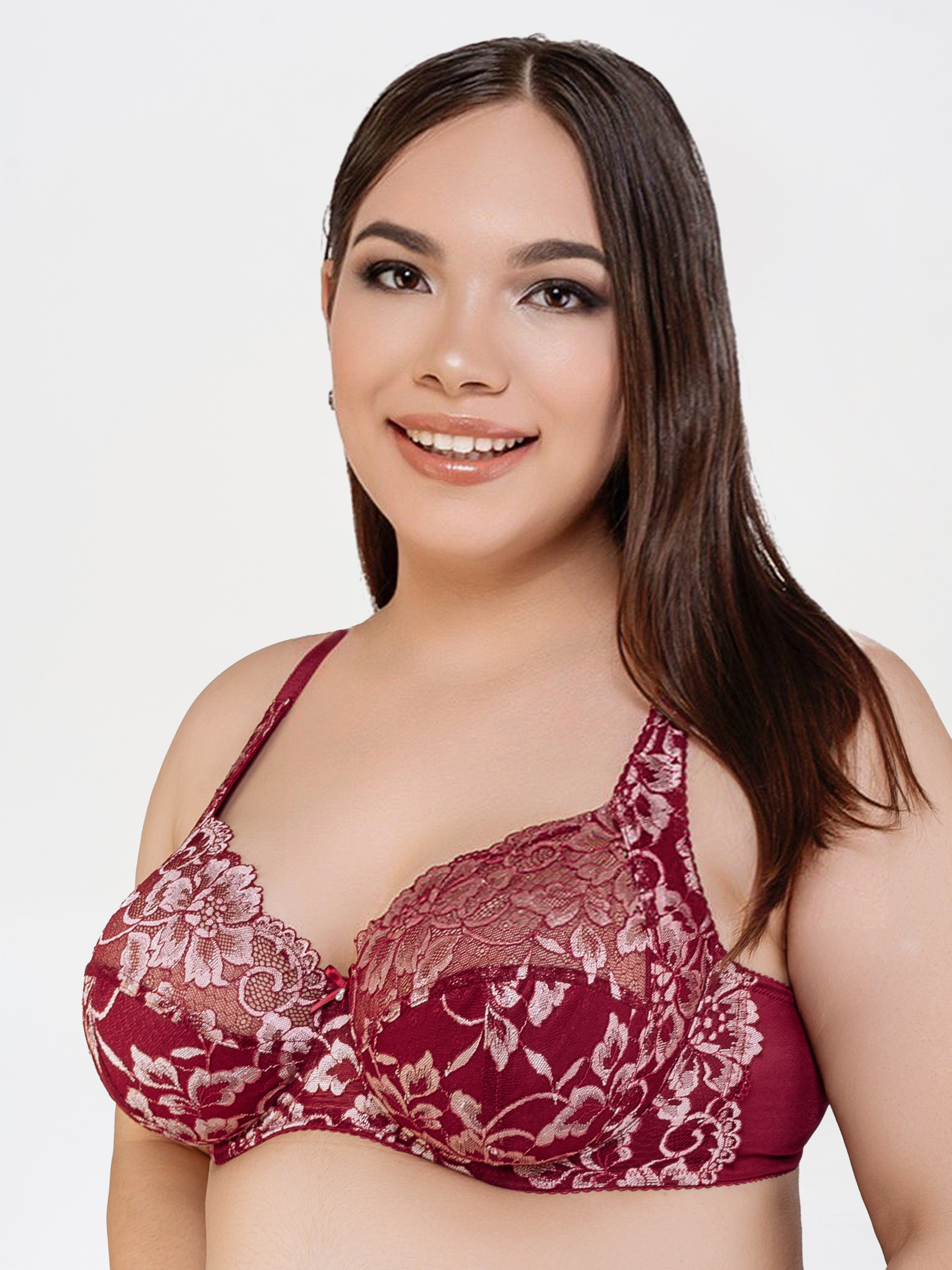 Бюстгальтер КрилоникО 195-4899/гранат - фото 8