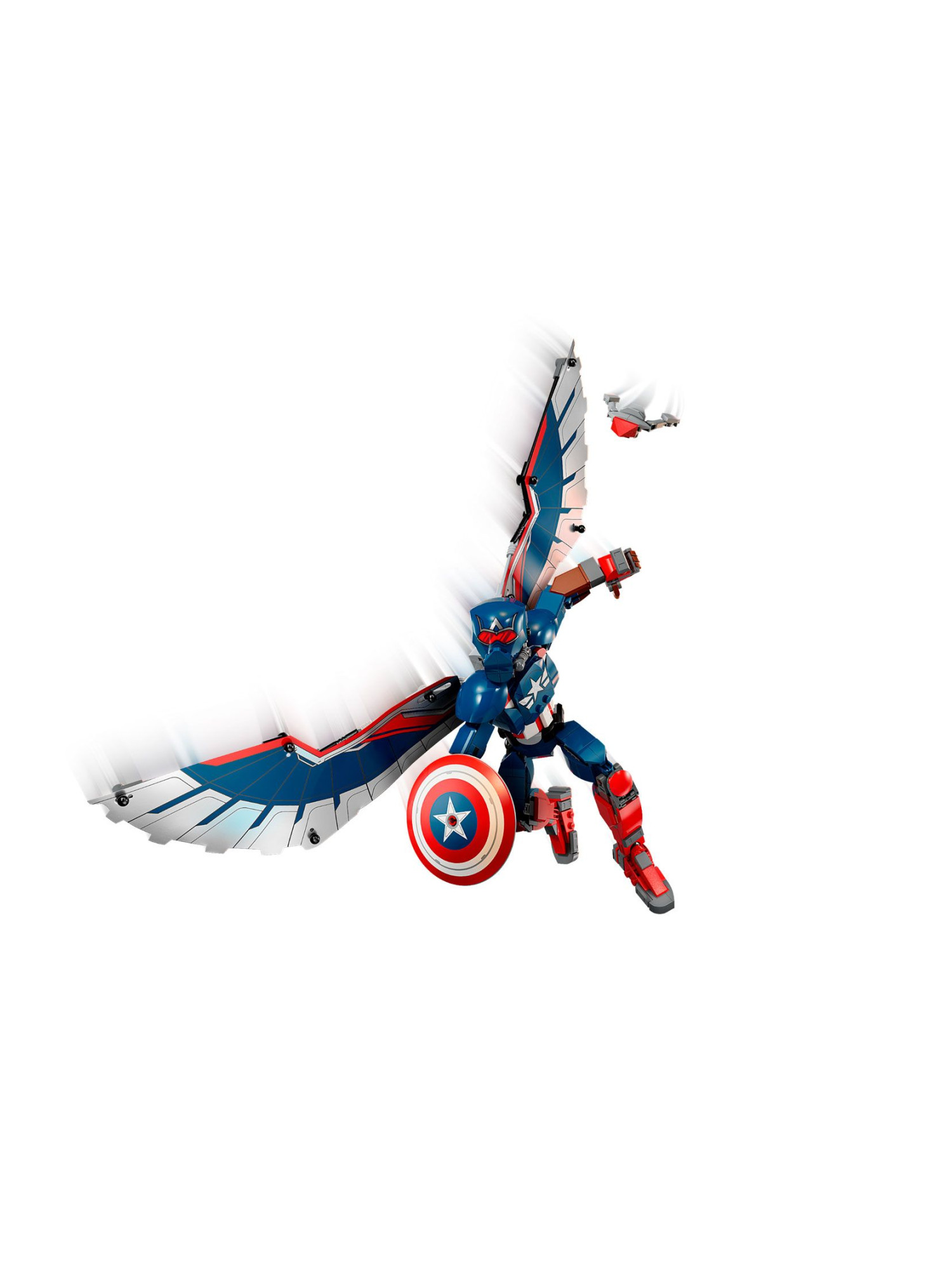Конструктор LEGO Marvel Super Heroes Сэм Уилсон 359 дет. - фото 3