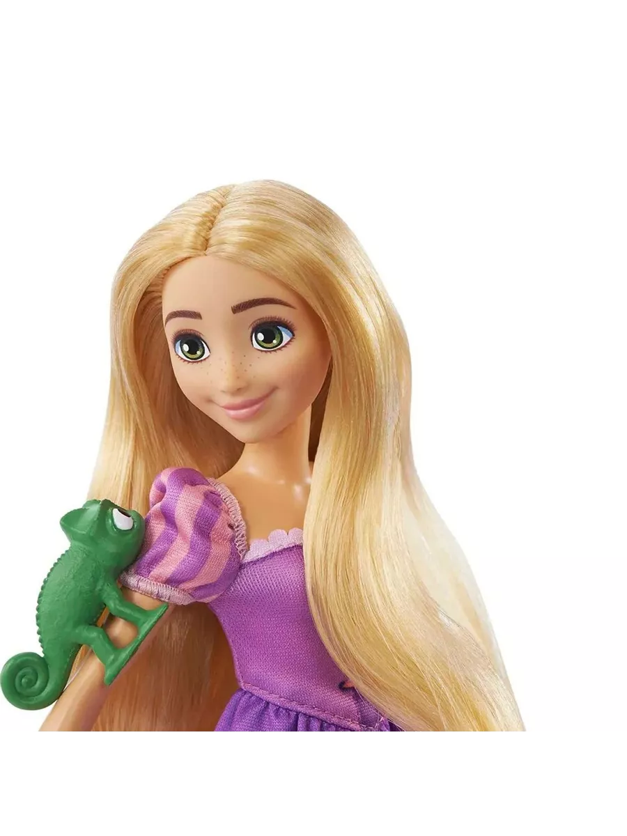 Кукла классическая Disney Princess Рапунцель и Максимус высота 28 см HLW23 - фото 4