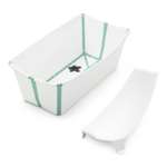 Ванночка Stokke Flexi Bath складная с горкой Бирюза
