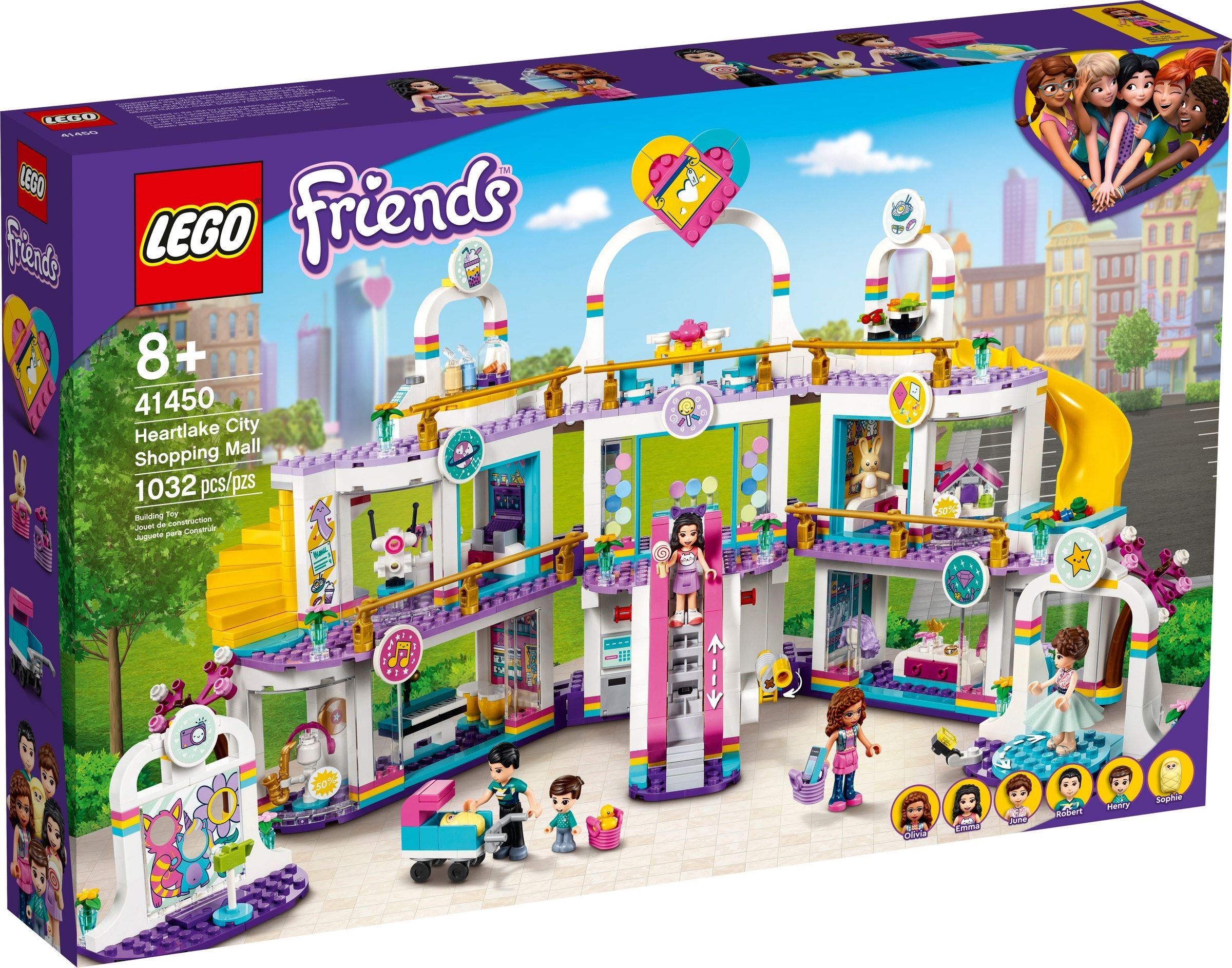 Изображение товара Конструктор LEGO Friends 41450 1032 дет. Изображение товара Конструктор LEGO Friends 41450 1032 дет.
