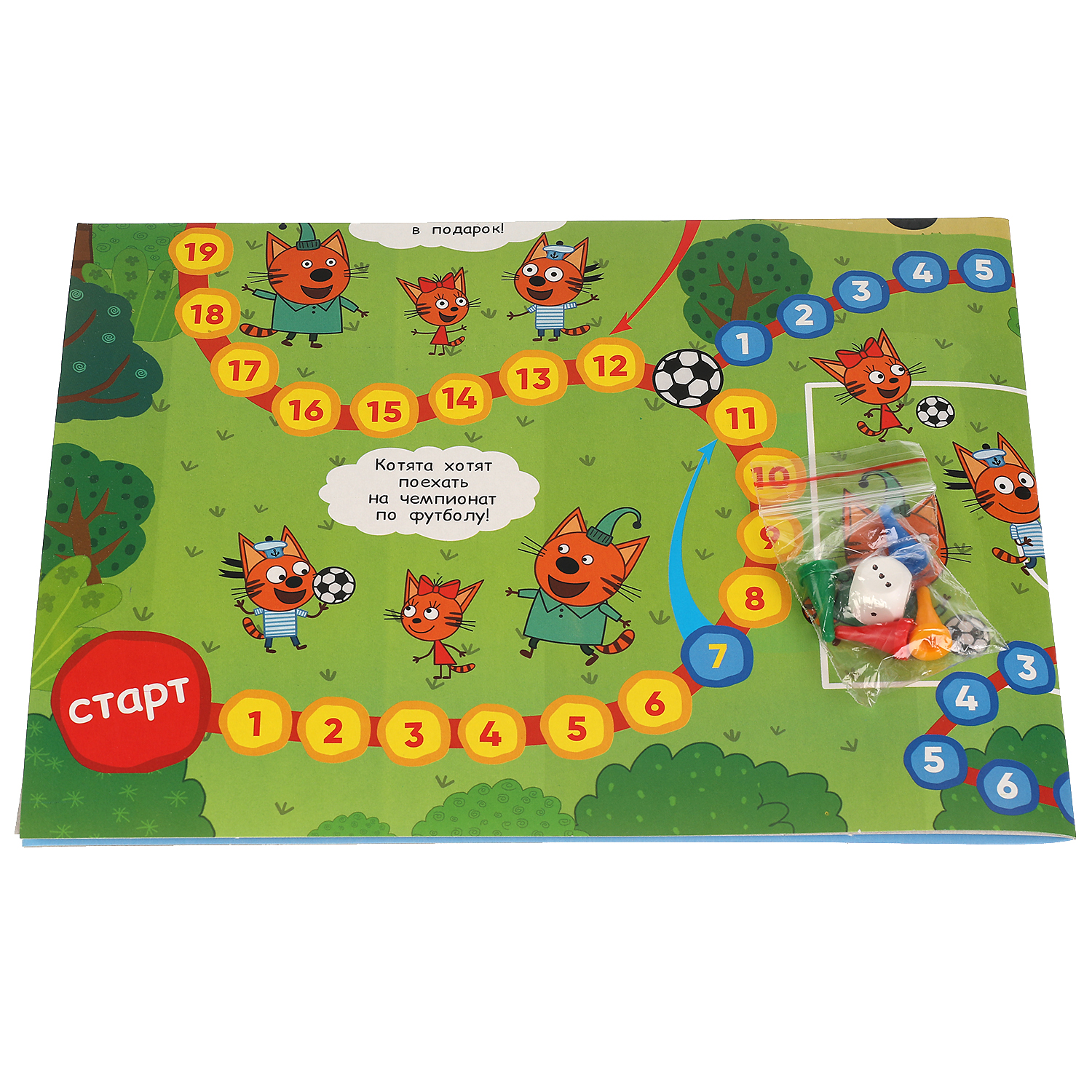 Настольная игра Умные игры Три кота - фото 6