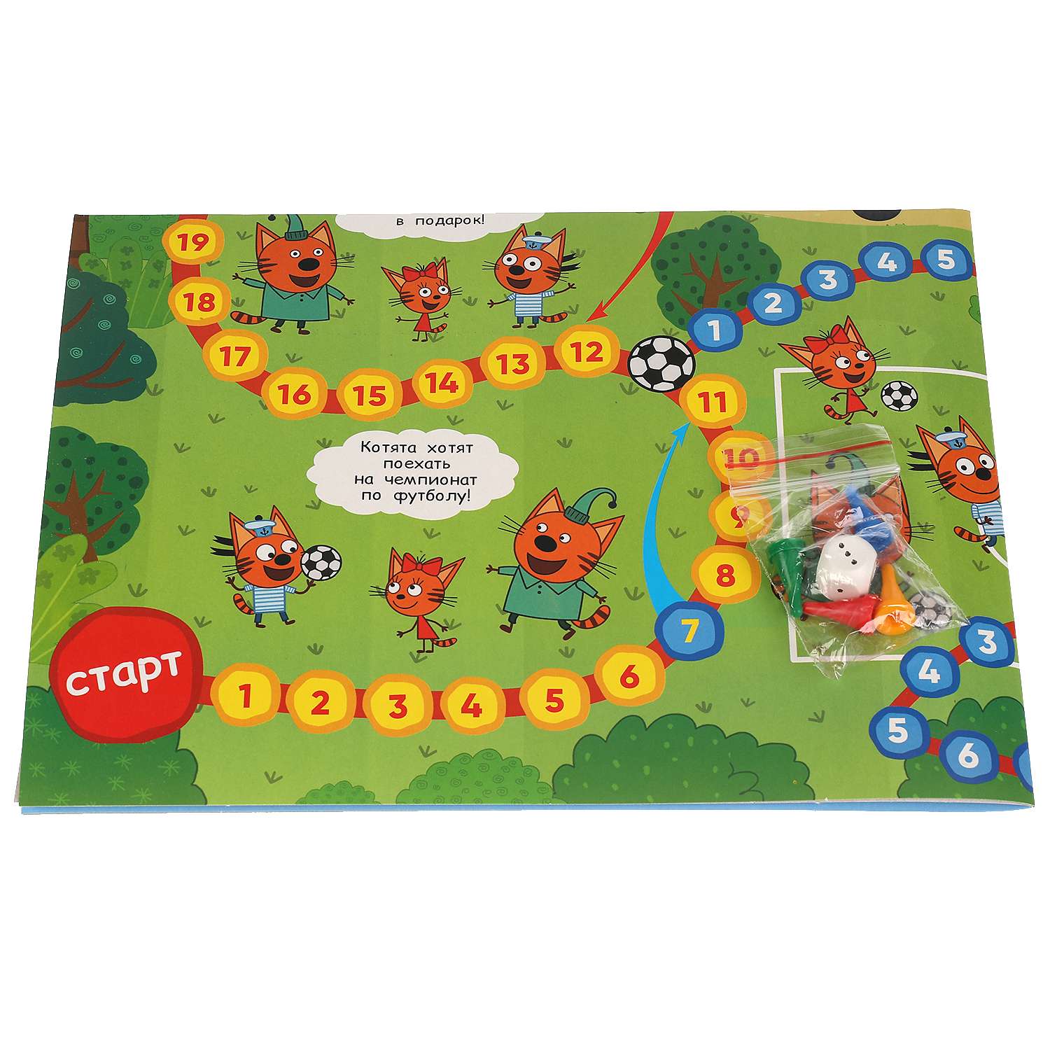 Настольная игра Умные игры Три кота - фото 6