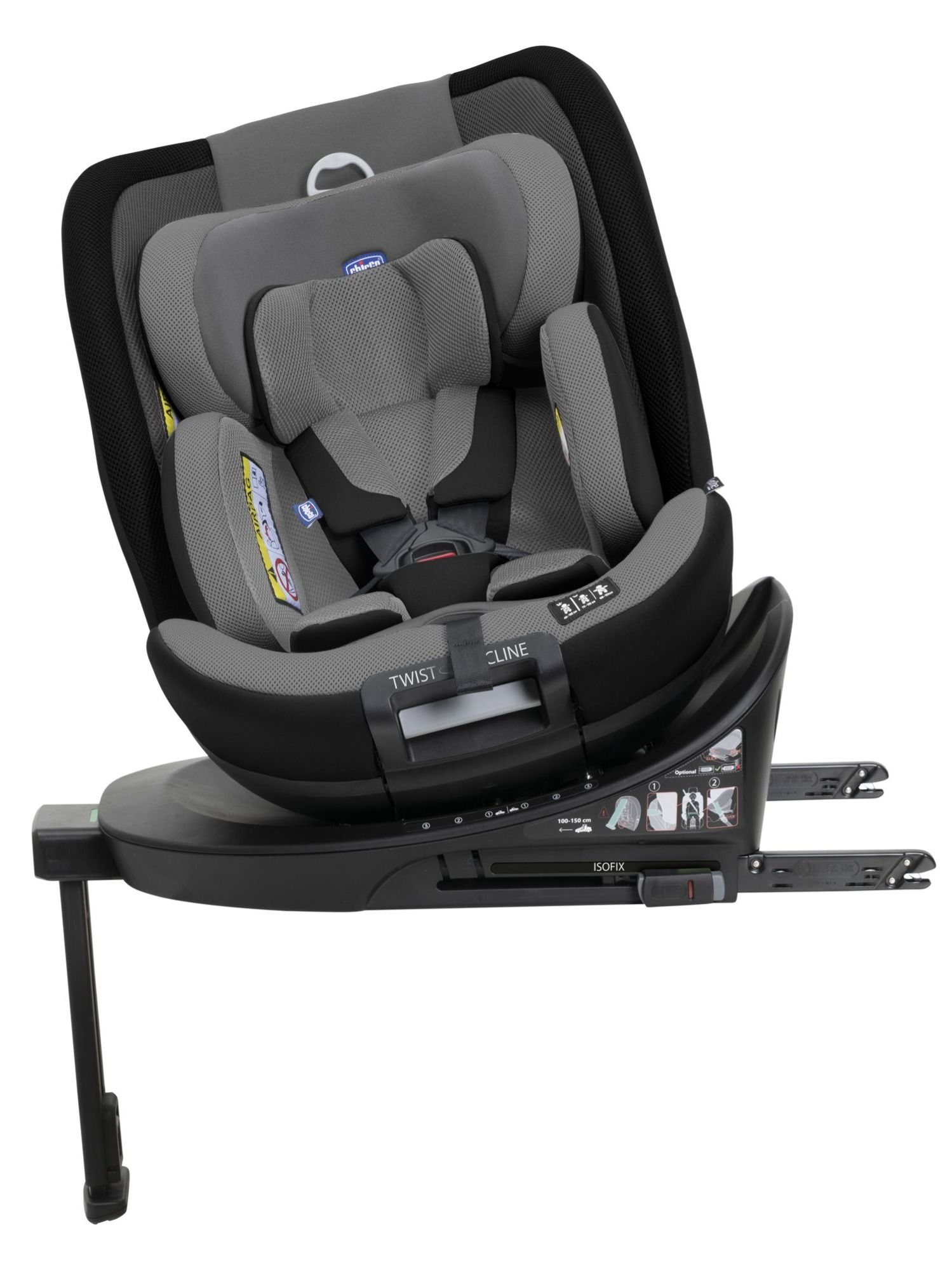 Автокресло Chicco Isofix 0+/1/2/3 (0-36 кг) черный - фото 15