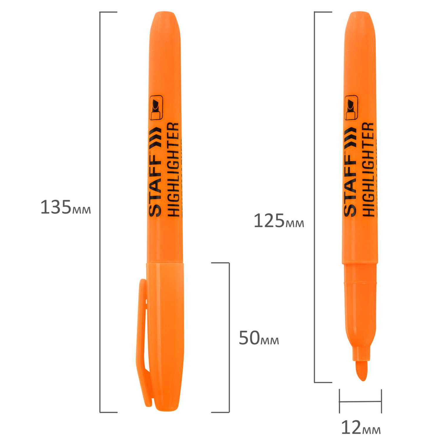 Текстовыделители Staff 4 шт. в ассортименте - фото 3