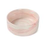 Миска для животного Barbaks Розовый мрамор 13.4*4см