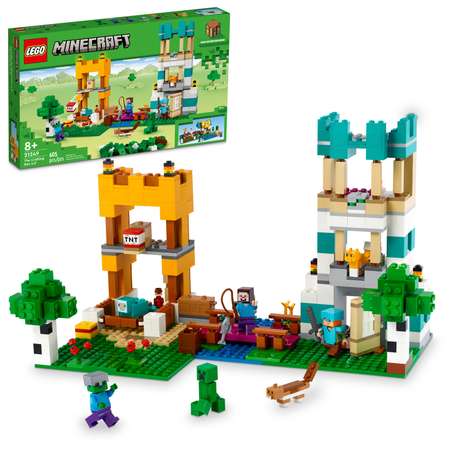 Конструктор LEGO Minecraft The Crafting Box блочный