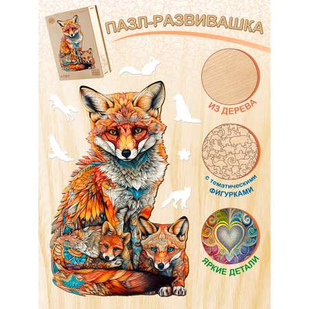 Пазл Белоснежка деревянный