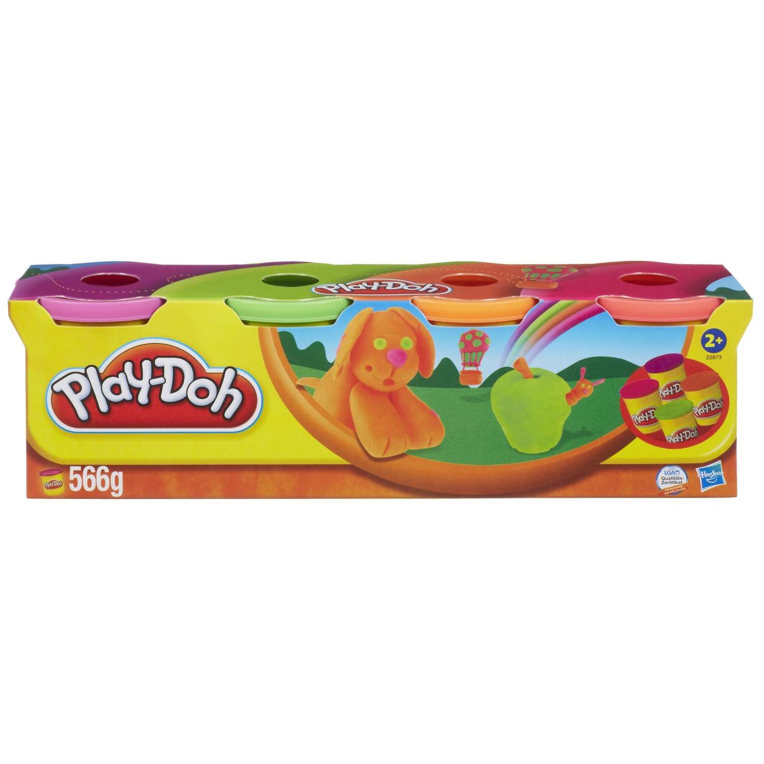 Пластилин Play-Doh 4 цв. в ассортименте - фото 11