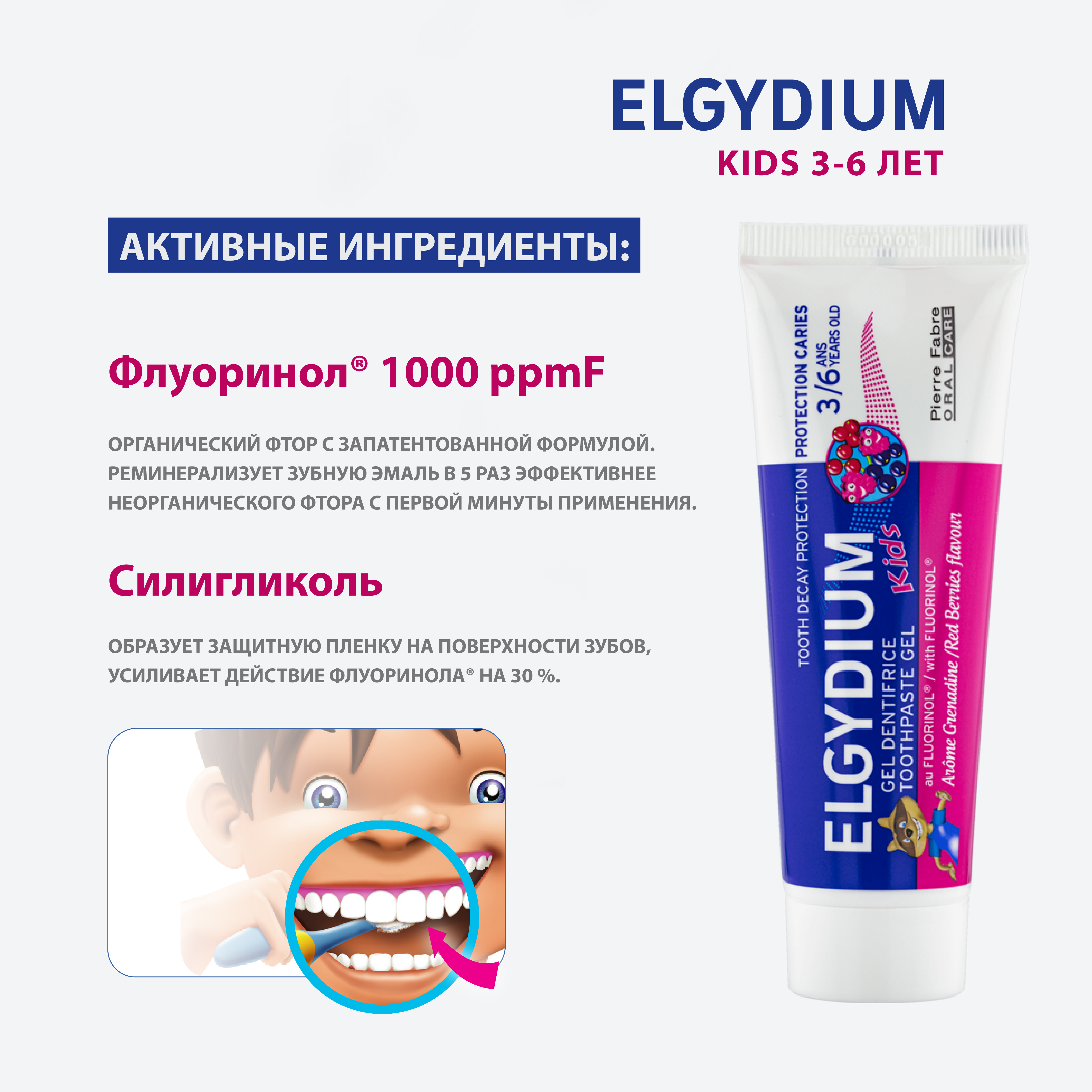Зубной гель Elgydium - фото 3