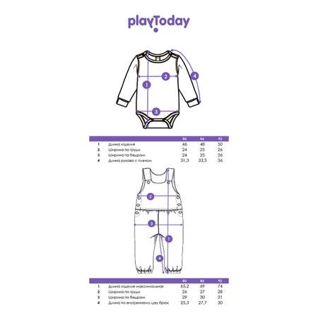 Боди и полукомбинезон PlayToday