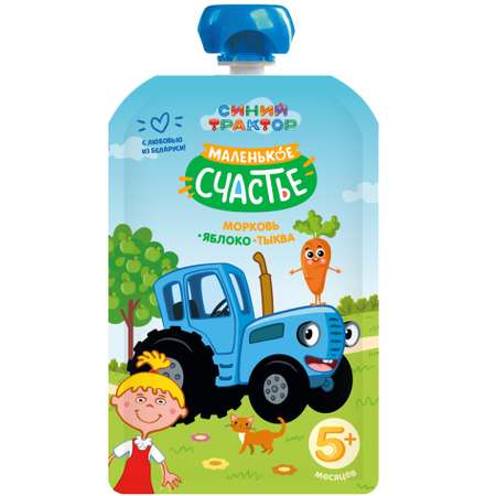 Пюре Маленькое счастье Морковь-яблоко-тыква с 6 мес 90 г