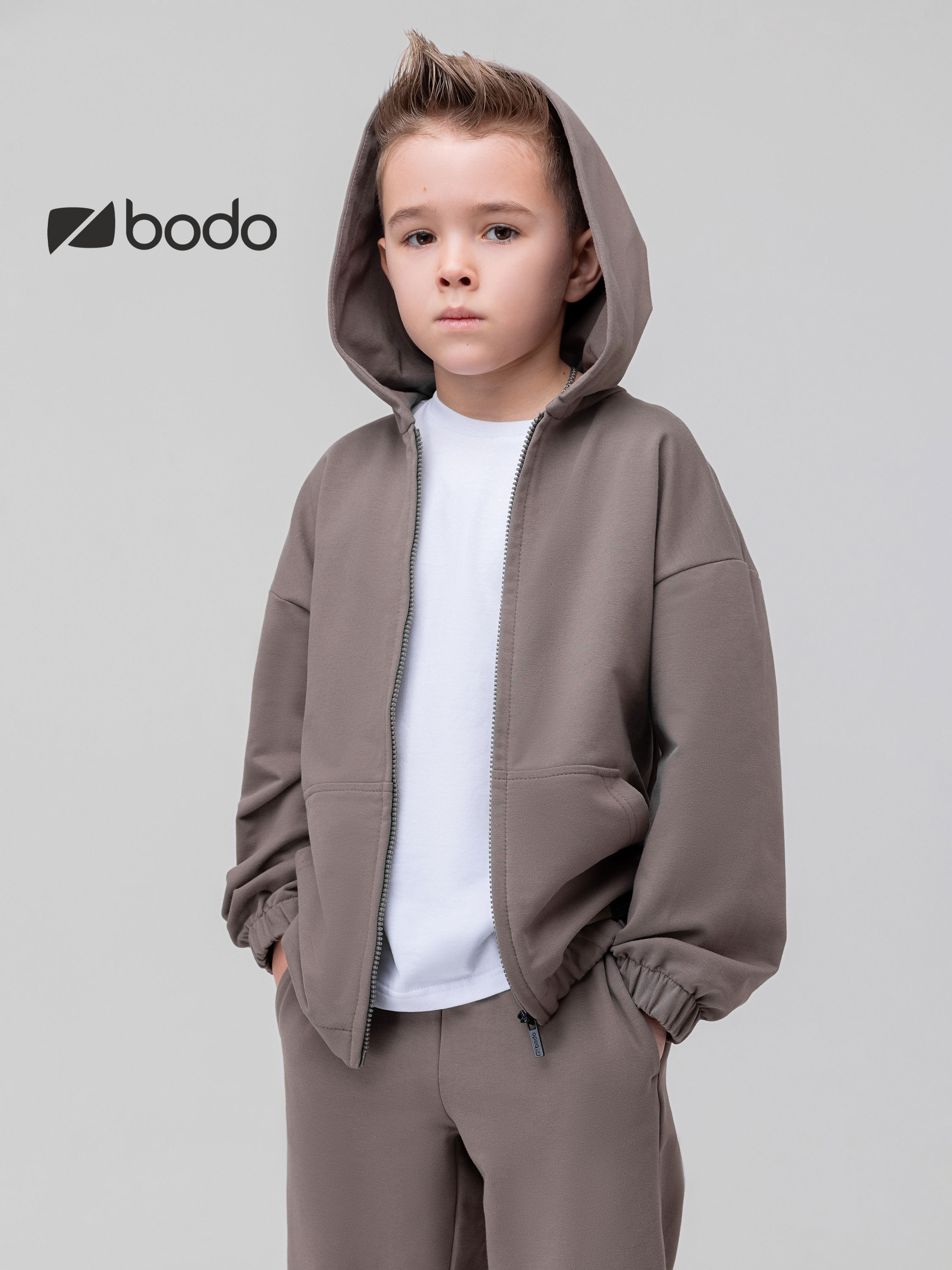 Костюм спортивный Bodo 11-671MU_ореховый - фото 2