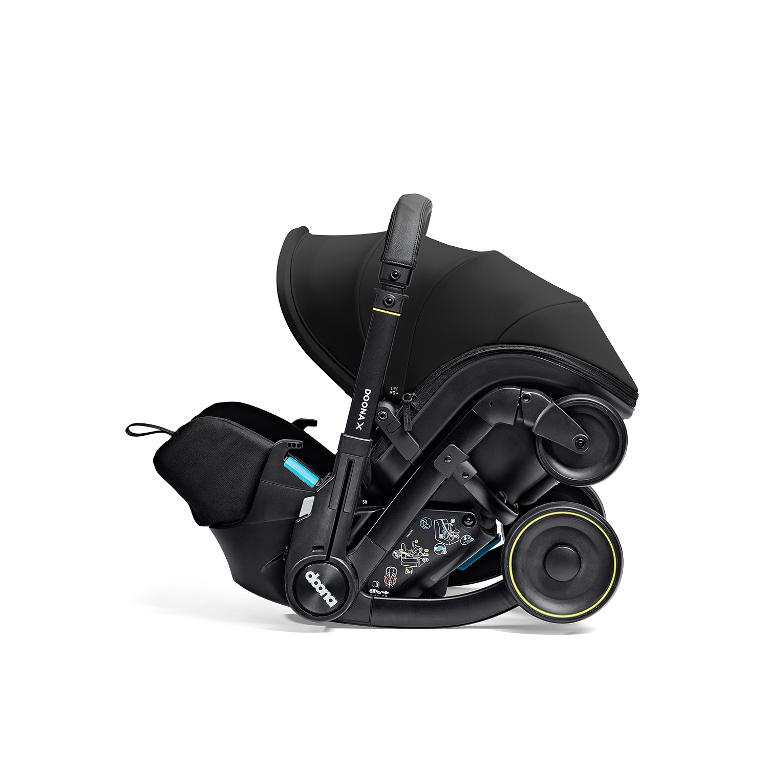 Автокресло Doona X Nitro Black Isofix 0 (0 -13 кг) - фото 24