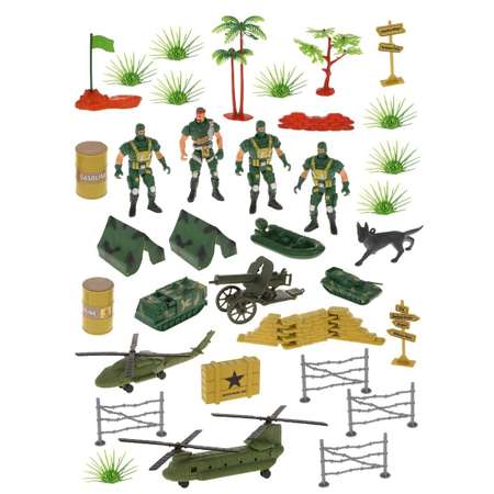 Игровой набор Наша Игрушка Военный