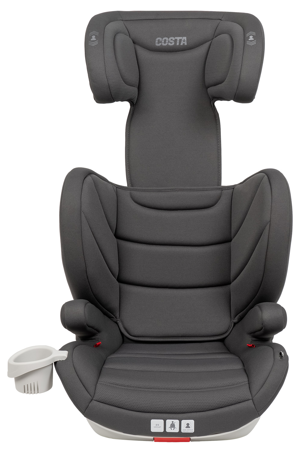 Автокресло Costa YB802A Isofix 2/3 (15-36 кг) серый - фото 7