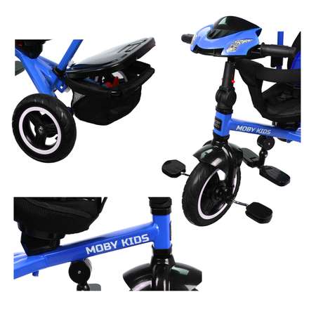 Трехколесный велосипед Moby kids 10 дюймов