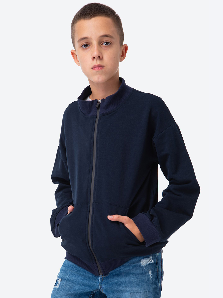 Толстовка HappyFox HF00159т.синий - фото 4