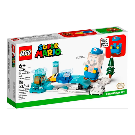 Конструктор LEGO Super Mario Костюм ледяного Марио блочный