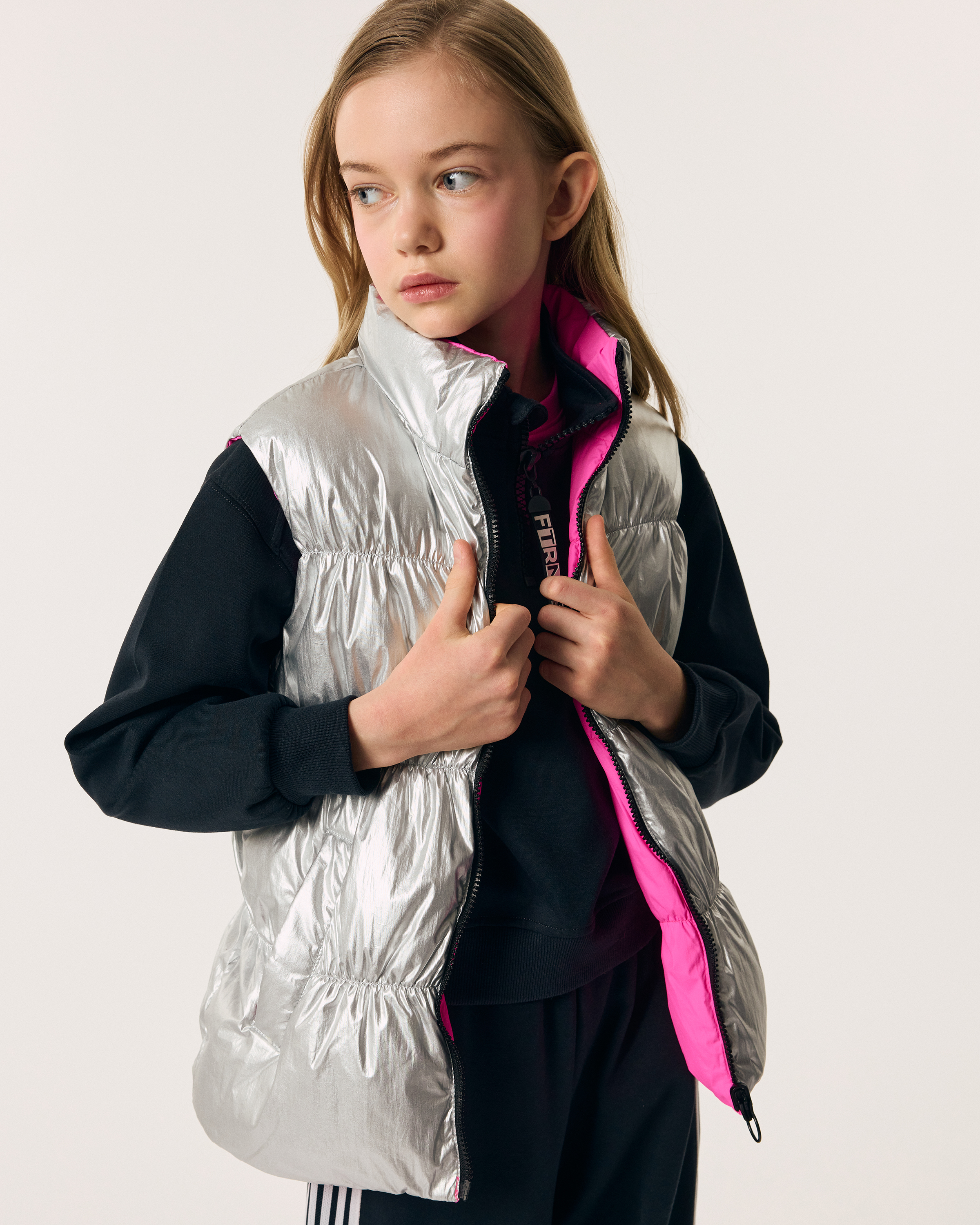 Жилет двусторонний Futurino Fashion SP26FF-1GO02tg-DJ - фото 8