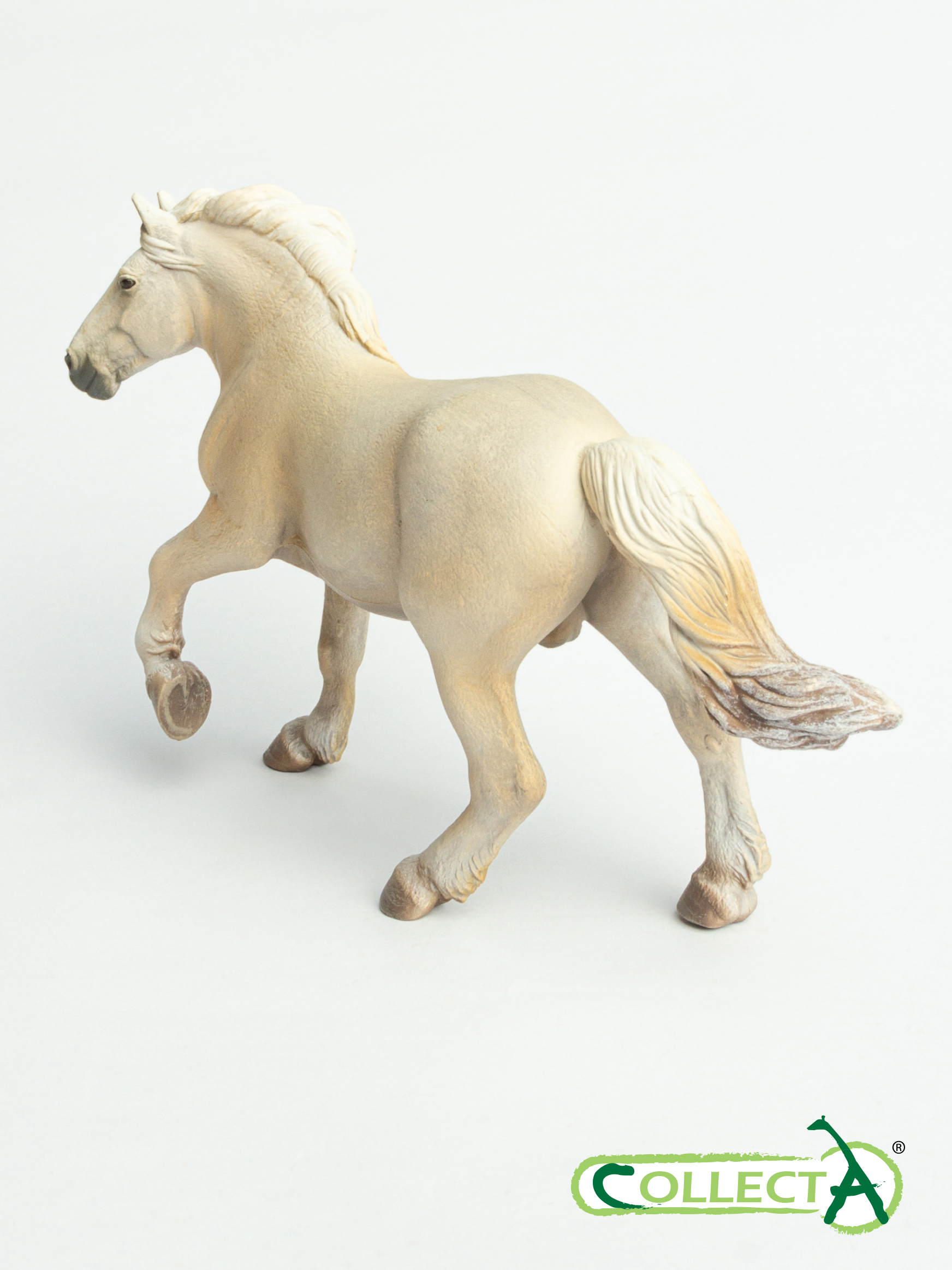 Фигурка Collecta Американская кремовая лошадь - фото 8
